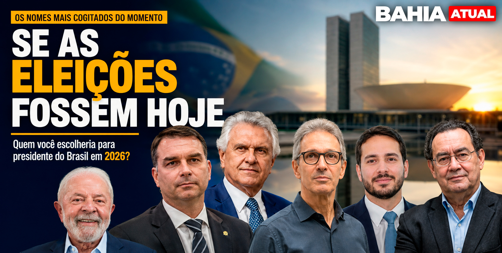 Se a eleições fosse hoje, em quem você votaria?