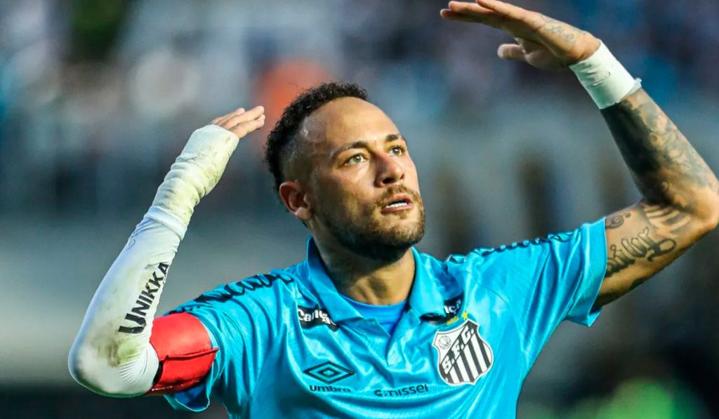 Com Covid-19, Neymar desfalca treinos no Santos e preocupa torcedores