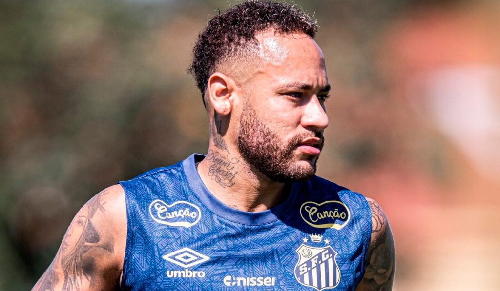 Com Covid-19, Neymar desfalca treinos no Santos e preocupa torcedores