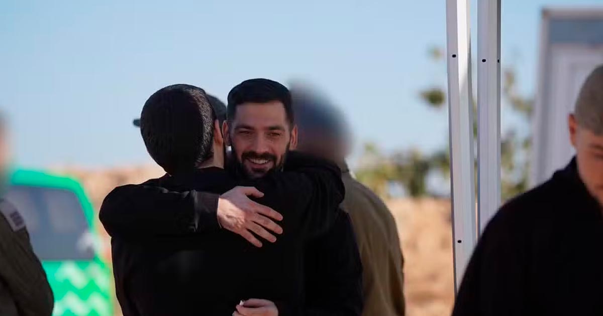 Israel divulga imagens de libertação de reféns