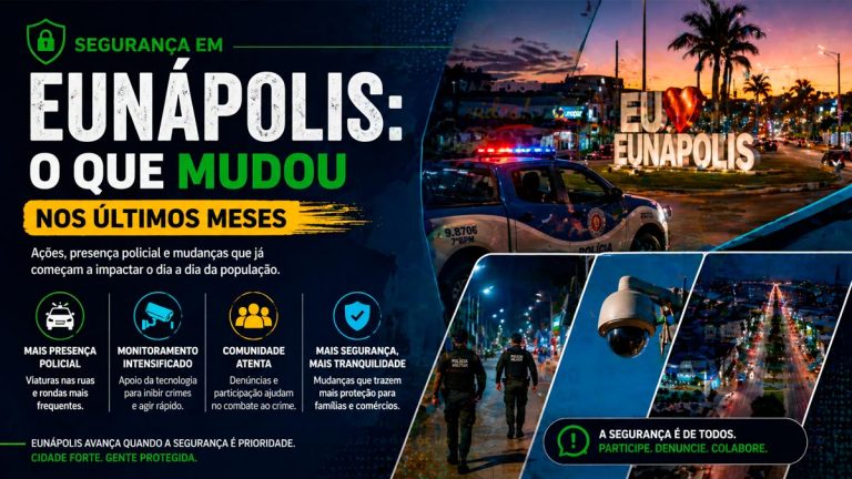 Segurança em Eunápolis: o que mudou nos últimos meses