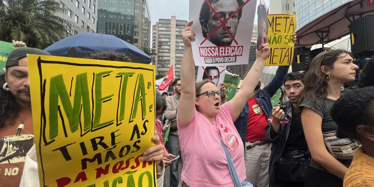 Meta é Cobrada por Neutralidade e Transparência em Ato em São Paulo; TSE Investiga Acusações de Vieses nas Eleições
